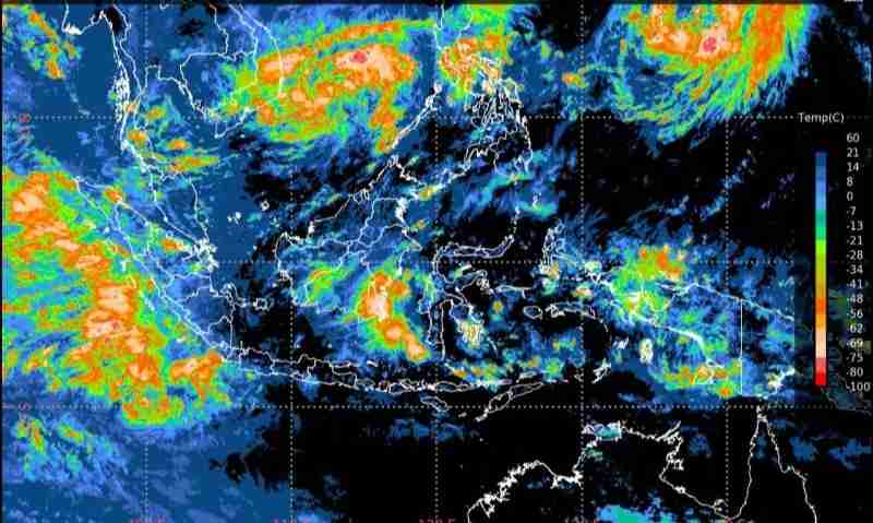 2 Bibit Siklon Tropis Tumbuh, Ini Dampaknya Bagi Indonesia