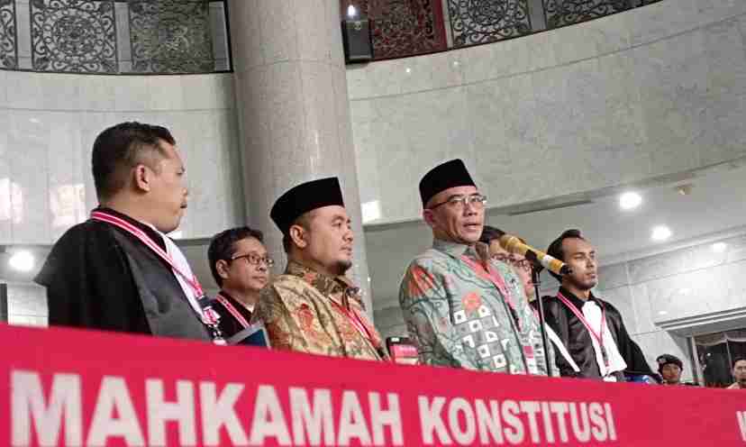 KPU Mohon MK Nyatakan SK Hasil Pilpres Benar Dan Sah