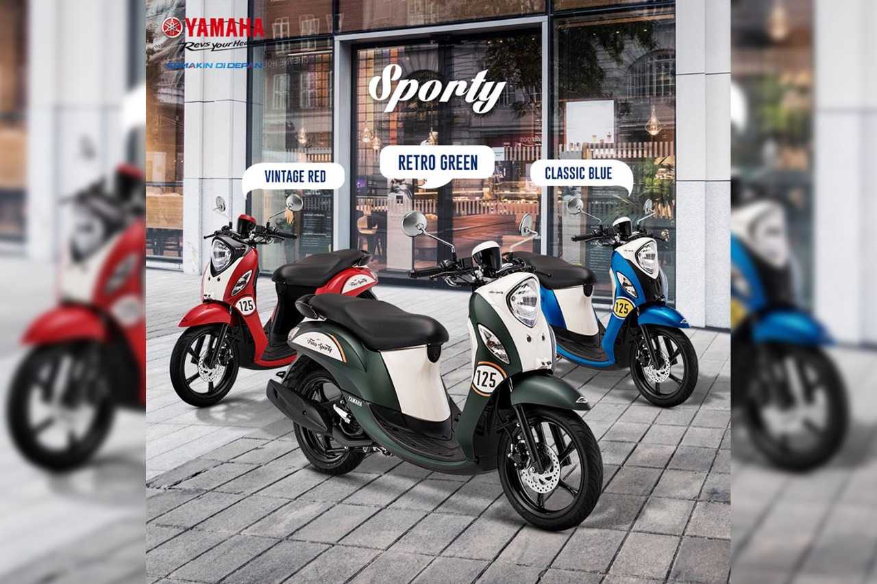 Yamaha Fino 125 Sporty, Tampil Kian Stylish