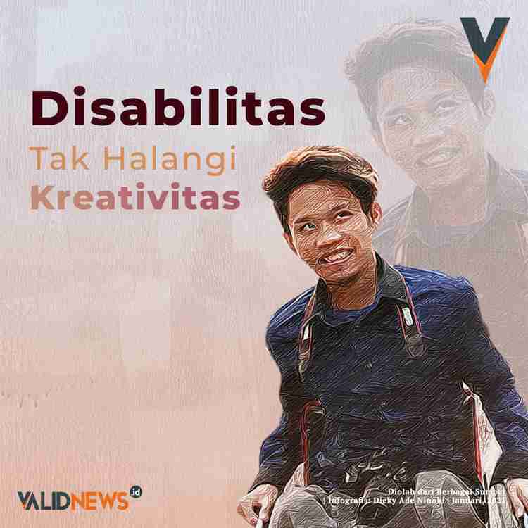 Disabilitas Tak Halangi Kreativitas