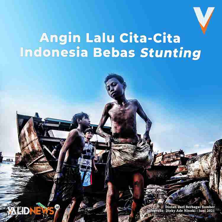 Angin Lalu Cita-Cita Indonesia Bebas Stunting
