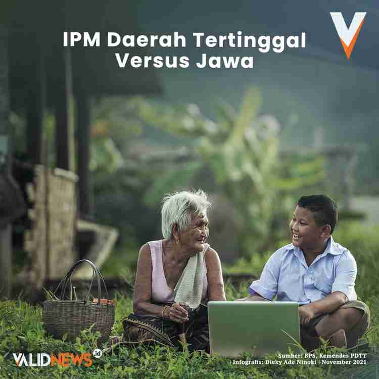 IPM Daerah Tertinggal Versus Jawa