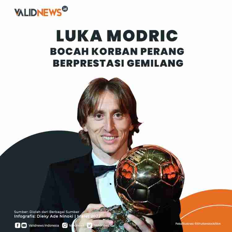 Luka Modric  Bocah Korban Perang Berprestasi