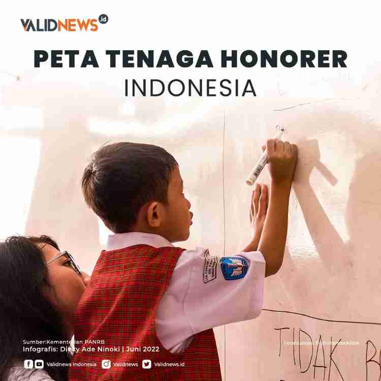 Peta Tenaga Honorer Indonesia