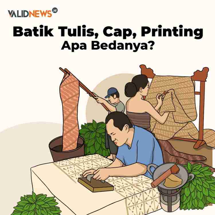 Batik Tulis, Cap, Printing Apa Bedanya?
